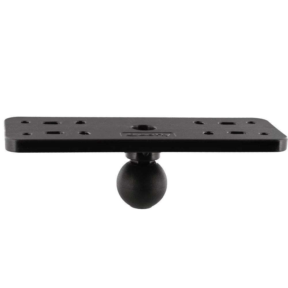 0165 – SCOTTY INC. Fish Finder Mount, For Use With 7 To 9 Inch Fish Finders Ball System Top Plate Only 1-1/2 Inch Bal...
